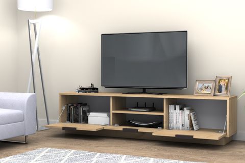 MENSA TV ÜNİTESİ, MEŞE, 180 CM