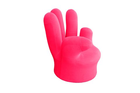 VİANEM PARMAK KOLTUK BERJER, PEMBE