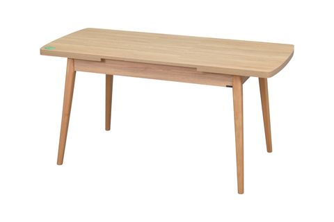 AVANOS AHŞAP AYAK AÇILIR KAPANIR MDF MUTFAK MASASI, 70X120+30 CM, NATUREL NATUREL