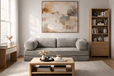 LEGOM YATAKLI AKTİVİTE KÖŞE KOLTUK GRİ, 200X200