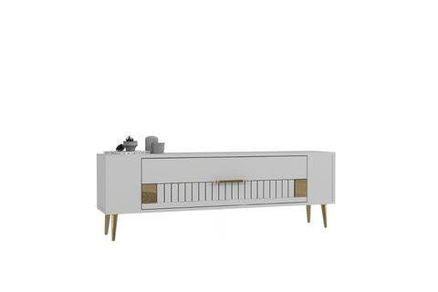 RETROLP TV SEHPASI, 4CT, BEYAZ ALTIN