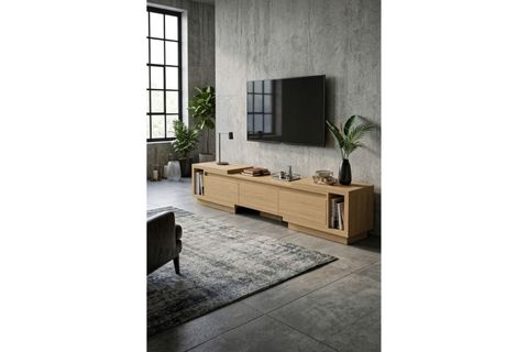VİSTA UZAYABİLEN TV ÜNİTESİ, MEŞE, 160-270 CM