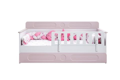 FLORA YAVRULU MONTESSORİ KARYOLA, PEMBE