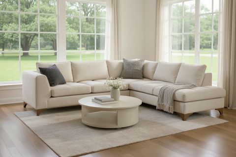 LUCCA KÖŞE KOLTUK, SAĞ, KREM