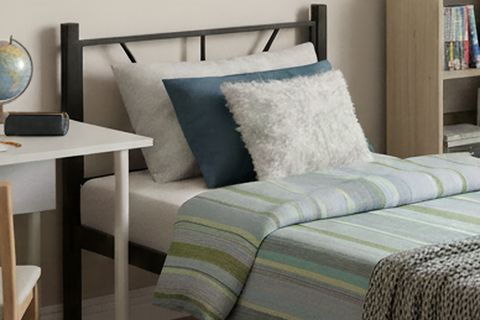 ALCHERA METAL KARYOLA, SİYAH, 90X200