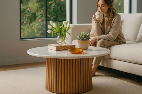 NARE ÇITALI ORTA SEHPA, ÇİFT RENK