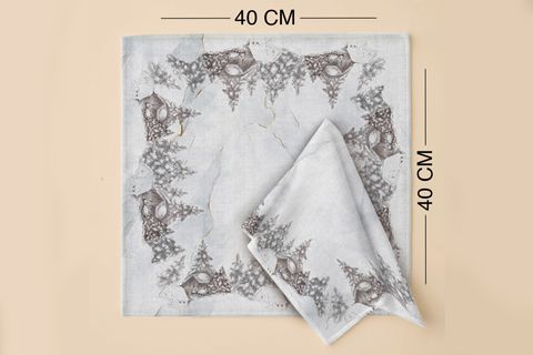 KIŞ MASALI PAMUKLU ALTI ADET PEÇETE