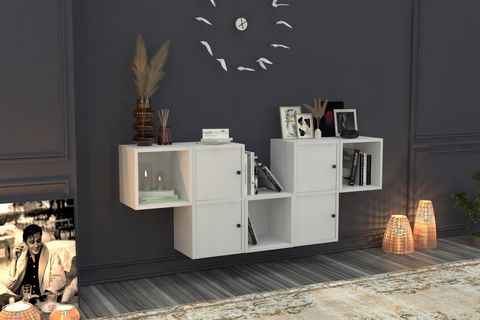 AYDIN KİTAPLIKLI RAF, DVR-1115-Ç