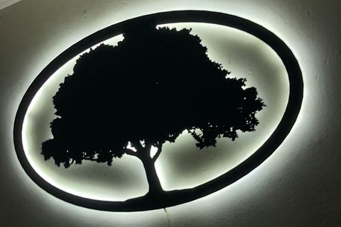 HAYAT AĞACI LED IŞIKLI TABLO
