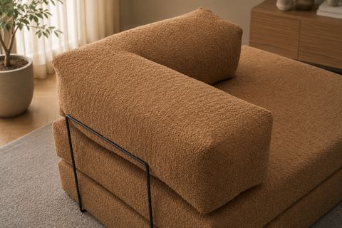 COMFORT SERİSİ YATAKLI UZANMA MODÜL, KAHVE