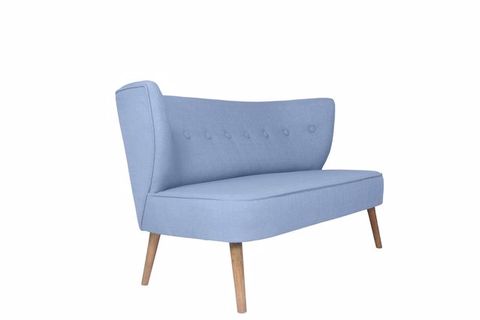 BİENVİLLE LOVESEAT İKİLİ KOLTUK, İNDİGO MAVİ