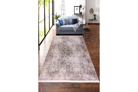 RABAT PAMUK DOKUMA ŞÖNİL HALI 1602, YIKANABİLİR, MULTİ, 100X300