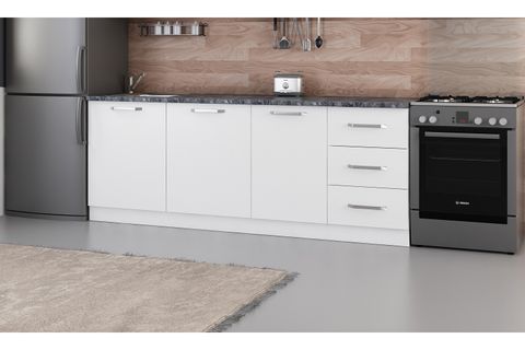 MİNAR 220 CM MUTFAK DOLABI BEYAZ 220-B1-ALT MODÜL