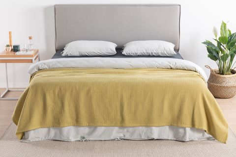 LUNA LYRA YATAK ÖRTÜSÜ, HARDAL, ÇİFT KİŞİLİK