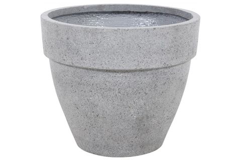 HAFİF BETON SAKSI GÜL M GRİ