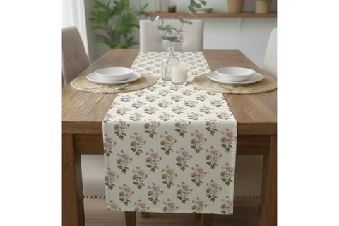 SOFT FLORA PAMUKLU MASA RUNNER, 0071 50X150