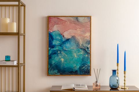 RHEA YAĞLI BOYA DOKULU TABLO, 90X120