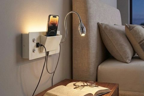 FLEXİLUME 360° DÖNEBİLEN, USB ŞARJLI LED OKUMA LAMBASI, BEYAZ