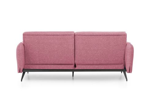 FUTON RON ÜÇLÜ KANEPE, PEMBE