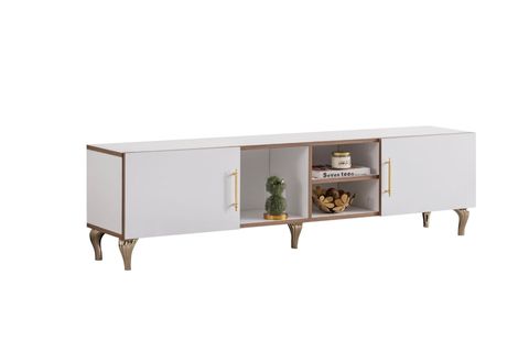 BLESK TV ÜNİTESİ, BEYAZ, 180 CM TV