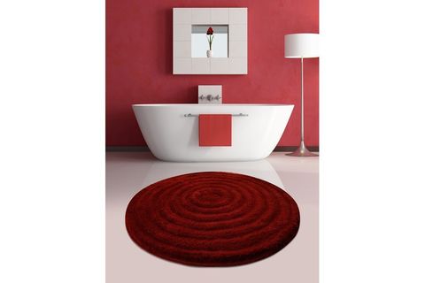 CHİLAİ HOME ROUND KIRMIZI BANYO HALISI