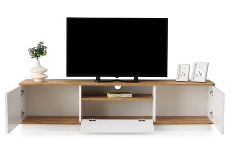 VEGA DOLAPLI TV SEHPASI, BEYAZ, 180 CM