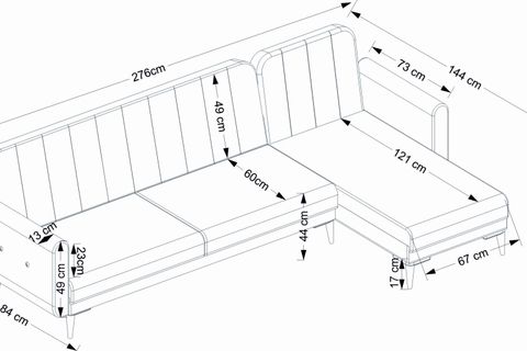 BONA MAXİ KÖŞE KOLTUK, BEJ