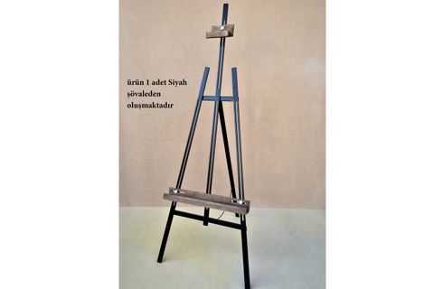 VİTAL DEKORASYON METAL ŞÖVALE SİYAH