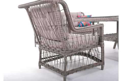 FLEXY HOME GARDEN BAREX ÜÇLÜ TAKIM, GRİ