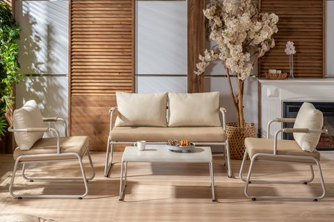 ZEN İPLİ BAHÇE TAKIMI, CAPPUCCİNO KREM