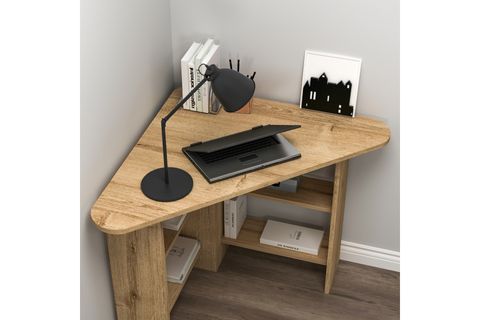 CORNER KÖŞE RAFLI ÇALIŞMA BİLGİSAYAR MASASI, SAFİRMEŞE