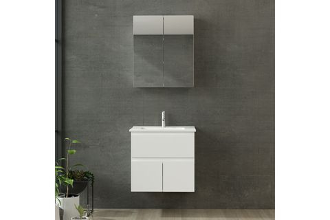 NİKA BANYO DOLABI 65CM AS2K1Ç 2K2A ETJ BEYAZ