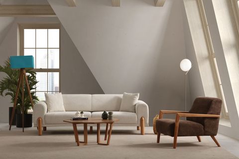 SİLVA BOHEM ÜÇLÜ KOLTUK, SHOWROOMDAN KUMAŞ DEĞİŞİMLİ