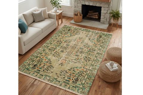 SULTAN BEJİ VİNTAGE DOKUMA TABAN HALI, 371 YNG, 60X120 CM