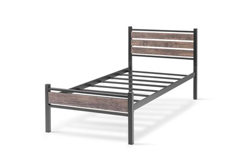 EVGER METAL KARYOLA, K30, SİYAH, 100X200