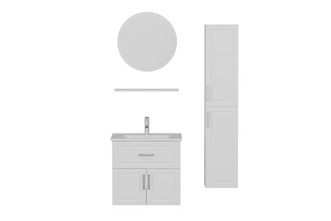 SANYA BANYO DOLABI AS2K1Ç82, BEYAZ, 65CM