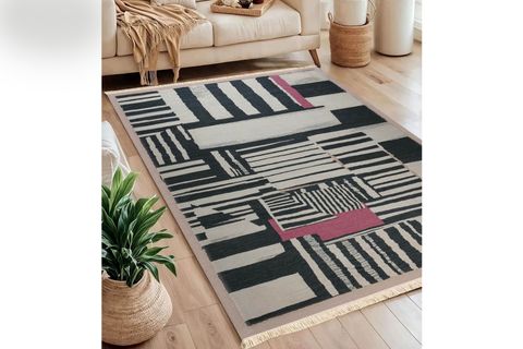 LUXA BASKILI DOKUMA TABAN HALI, 153 YNG, 80X150  CM