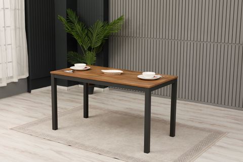ARPELİA YEMEK MASASI ANTRASİT RİCHMOND, 140 CM