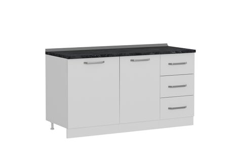 MİNAR 155 CM MUTFAK DOLABI BEYAZ 155-B1-ALT MODÜL