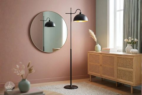 GLOREA METAL LAMBADER, ESKİTME SİYAH