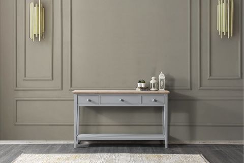 MENDOZA MASİF DRESUAR, GRİ