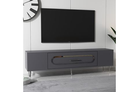 DEKOP TV SEHPASI, 3CT, ANTRASİT GÜMÜŞ