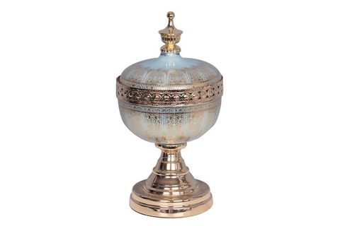 FİDEX HOME VİVO CAM ŞEKERLİK MAVİ 29 CM