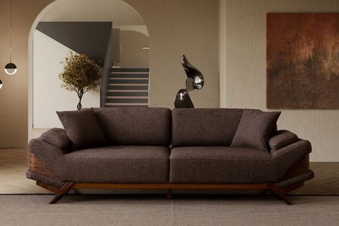 Milano Üçlü Koltuk, Kahve