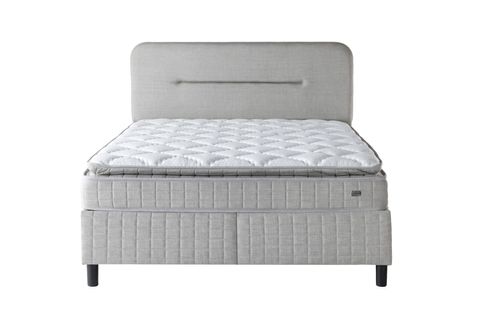 ATİNA BAZA BAŞLIK VE YATAK SETİ, KETEN KREM, 150X200
