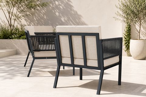 MİZU 4 KİŞİLİK BALKON BAHÇE TAKIMI MASALI, BEJ