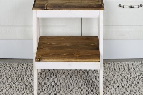 WOODENSA MERDİVEN TABURE, AÇIK KAHVERENGİ
