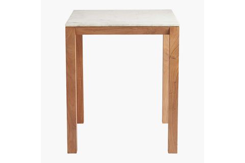 PALAT YÜKSEK MERMER MASA, KARE, 90X90