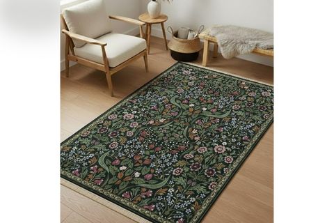 YAPRAK BASKILI DOKUMA TABAN HALI, 197 YNG, 150X230 CM