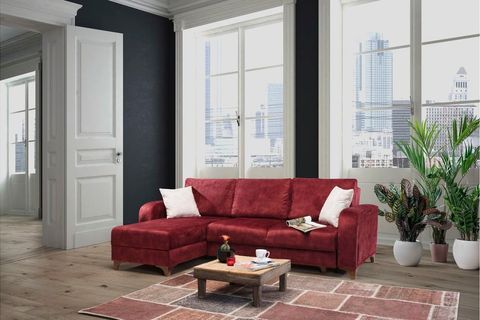 MOLLY SANDIKLI MİNİ KÖŞE KOLTUK, BORDO, SOL KÖŞE